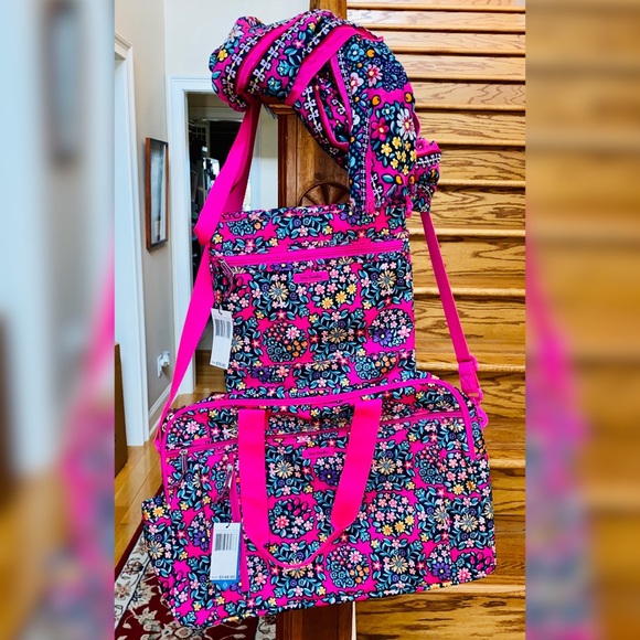 Vera Bradley Lighten Up Weekender Crossbody - Picture 2 of 16